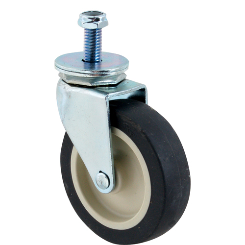 Rubbermaid RBMD2640-L1 Swivel Caster, 3/8-16Thread,Gray