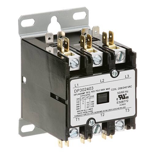 Groen 9210 Contactor (3 Pole,30 Amp,240V)
