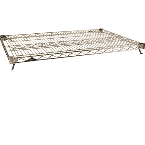Intermetro A2448NC Super Adjustable Chromium Wire Shelf, 24X48