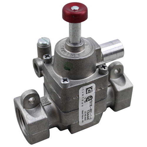 Bakers Pride AS-M1557A Gas Safety Valve 1/2" MPT Gas In/Out 1/4" CCT Pilot Out TS11