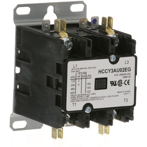 Apw AS-3100722 Contactor 2P 30/40A 208/240V