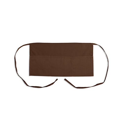 Allpoints 1046COF KNG 11 in Waist Apron Coffee 3 Pockets