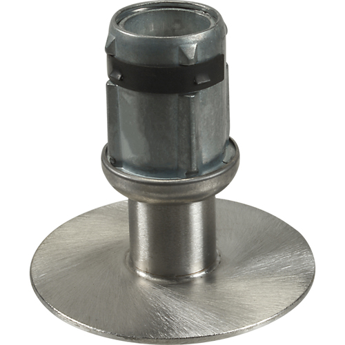 Component Hardware Group A10-0853C Foot (S/S,F/1-5/8"OD Rd,Flng)