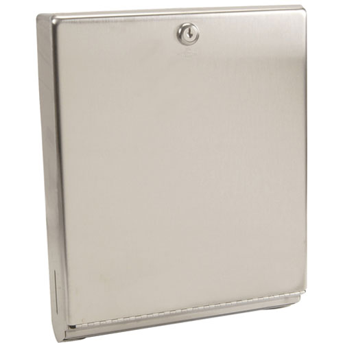 Bobrick B-262 Mount Towel Dispenser W/Key SS