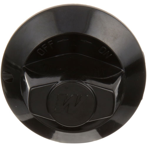 Vulcan Hart 00-719257-00012 Control Knob With Set Screw Black