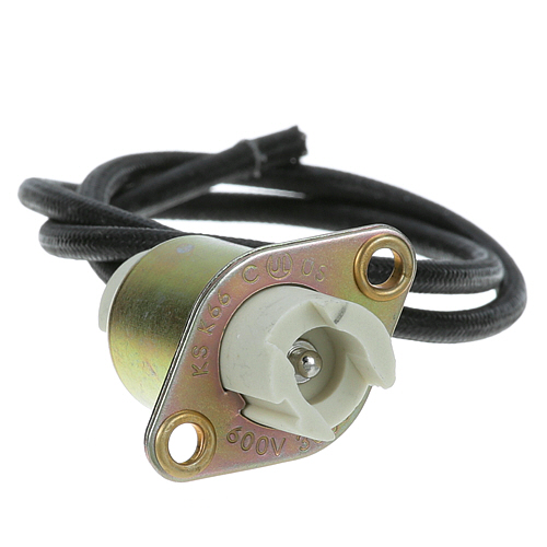 Vulcan Hart 2509800 Socket For Snap-In Elements, 7/8" Dia Panel Hole, Wire 16"