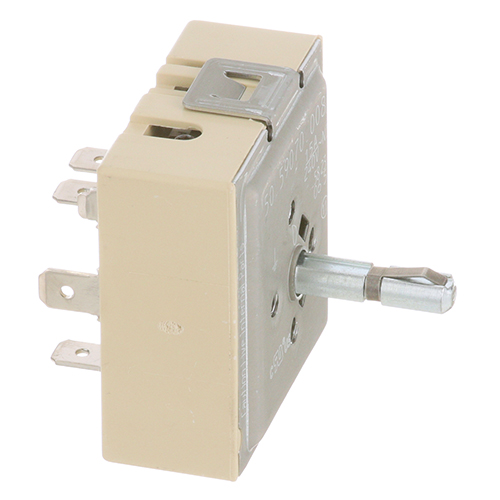 APW 69103 Infinite Switch W/ 4 Screw Holes, 6 Term & Clip, 240V, 15 AMP