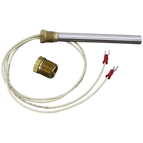 Hatco R02.05.002.00 Holding Cabinet Cartridge Heater W/Terminals 3/8 FPT x 1/2 MPT 5-5/8"