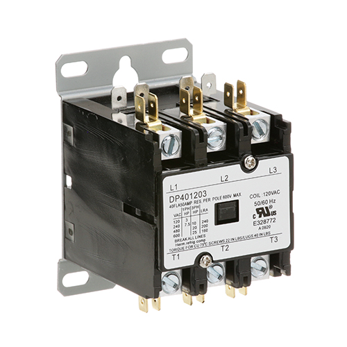 Hatco HT02.01.015.00 Contactor 3-Pole 120V 40AMP