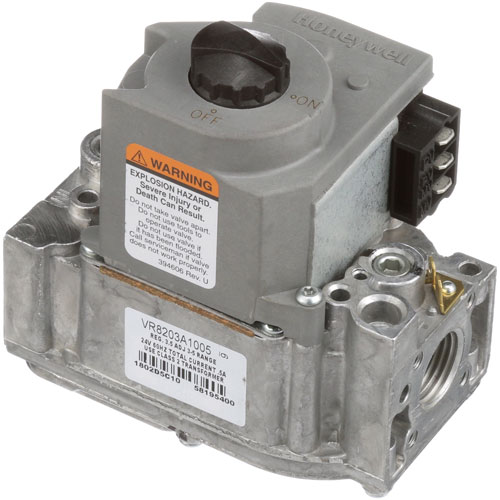 Ultrafryer ULTR18227 Combo Valve NAT Gas 24V&nbsp; 1/2" NPT&nbsp; Inlet 1/2" NPT Outlet