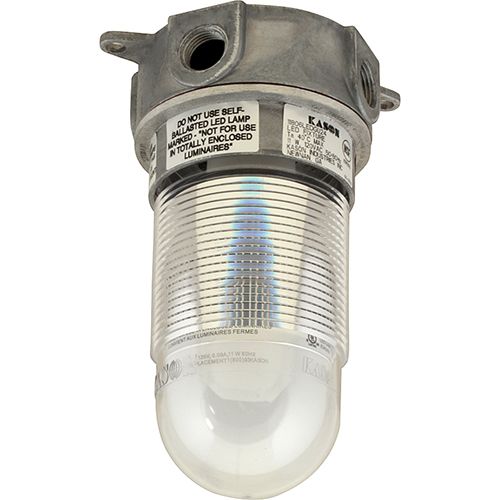 Kason 1806LEDGU24 Fixture LED W/Globe 11W