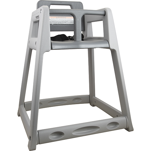 Koala Kare Products KB95001KD High Chair Unassembled Gray Plastic