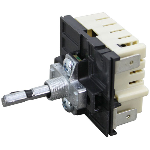 Nemco 92126 Infinite Switch W/ Horizontal Post Mount, 1-1/8" Long & Spring Clip on Shaft