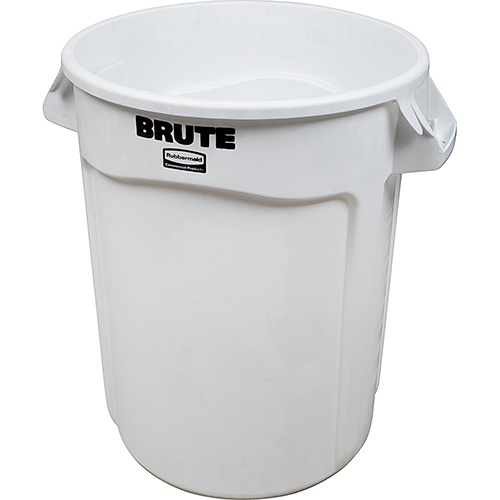 Trash Can-32gal Rndwhite For Rubbermaid - Part# 3200wh