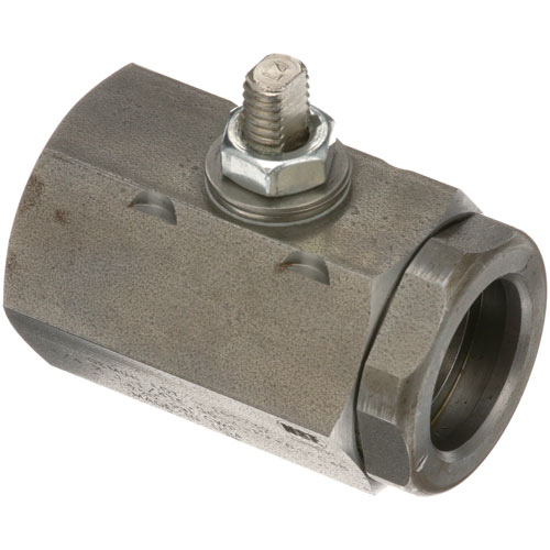 Dean 810-1018 Fryer Drain Valve Inlet W/1-1/4" NPT Outlet Left