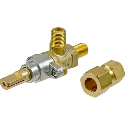 Southbend 1163687 Burner Valve NAT/LP W/1/8" MPT X 1/8" MPT 240" Stem 90&deg;