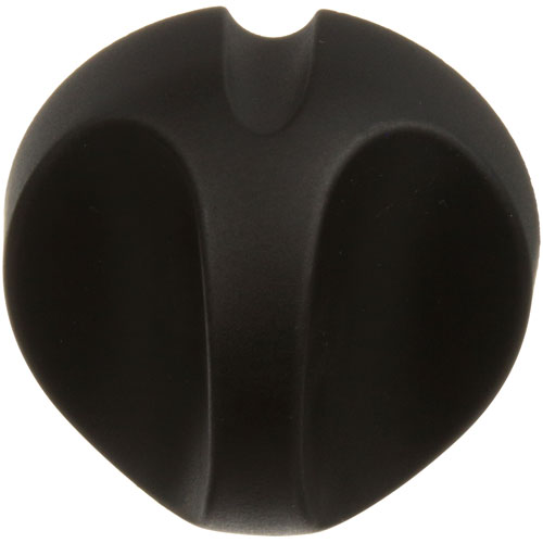 Vulcan Hart VH428300-1 Knob Black W/ 1/4" D Stem 2-3/4" OD