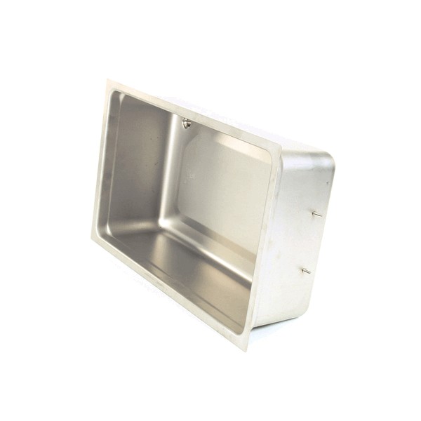 Randell RPPAN0005 Pan W/Drain & Female Spout 12" X 20" Stainless Steel