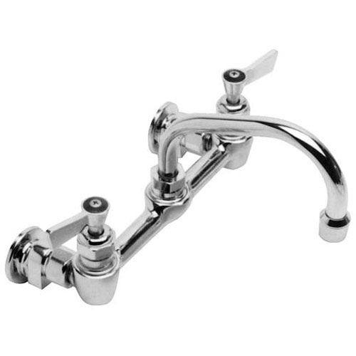 Fisher FIS61204 Adjustable Pantry Faucet 8" Ctr Wall 6" NOZ