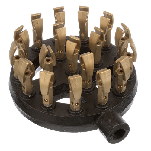 ROYAL RANGE 1302 Jet Burner W/ 18 Duck JETS 8" DIA