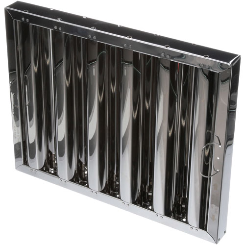 Component Hardware Group FR51-1620 Type 6 Stainless Steel Hood Filter, 16X20"
