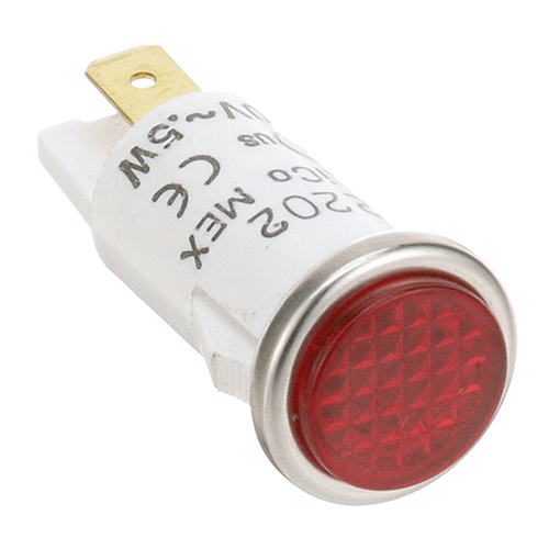 Star Mfg 2J-31157 Food Warmer Signal Light 1/2" Red 250V