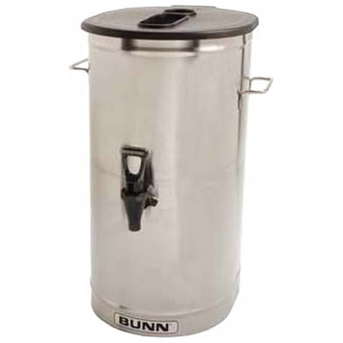Bunn BU34100-0002 Iced Tea Dispenser W/Lid BRW 4-gallon