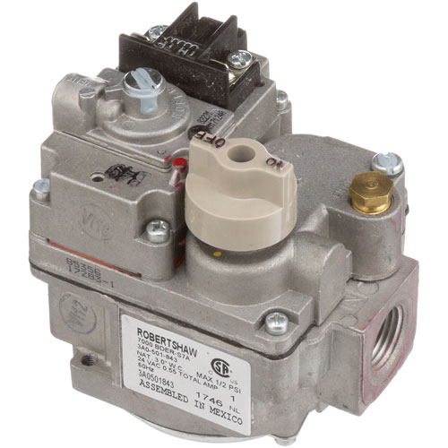 Pitco PTPP10770 Natural Gas Safety Valve W/ 1/2" Female Pipe Thread 3.5" 24/12 VDC