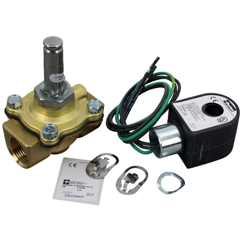 Parker Hannifin 12FS3C2348ACF4C05 Steam Solenoid Valve 3/4" 300&deg;F 120V