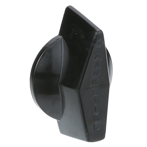Alto-Shaam KN3765 Black indicator Pointer Knob, 1-3/8" DIA, Mount .125", Double D Position