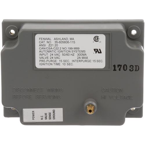 Hobart 354447-1 Ignition Control Module 5-1/4" X 3-3/4" 24V