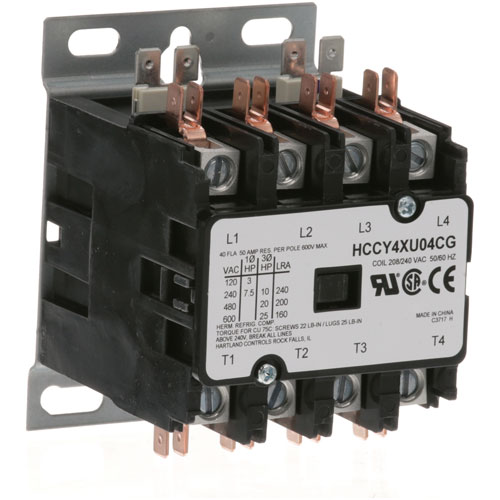 Vulcan Hart VH853270 Contactor 4Pole 40/50A 208/240V