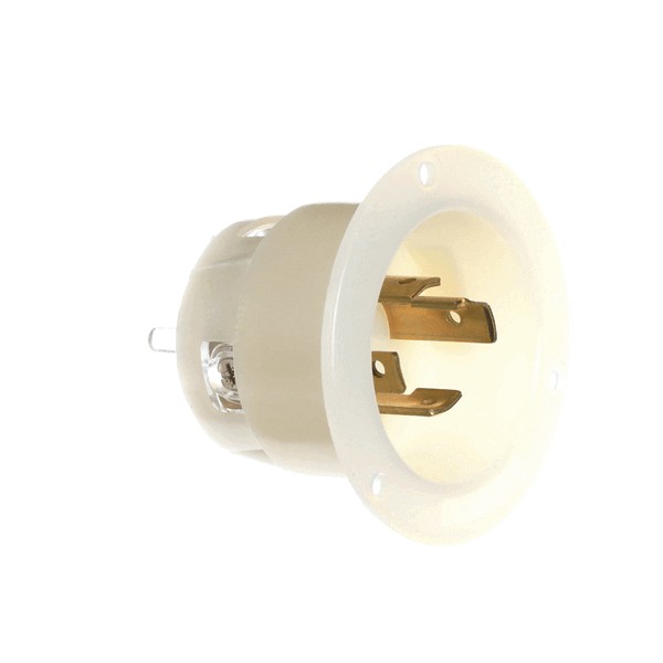 Custom Deli's CDI-695 Turnlock Flanged Inlet Male Plug