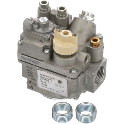 Pitco P8904-65 Fryer Natural Gas Bleed Gas Actuator 3/4" FPT 300,000 BTU