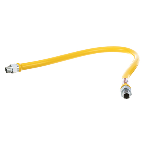 Dormont 44-S0157-48 Gas Hose 3/4" X 48" SS PVC Coating