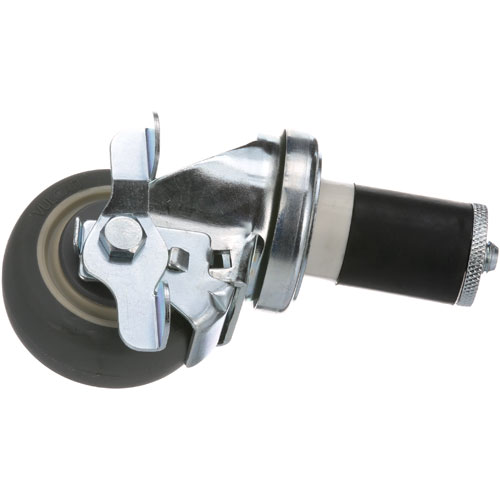 Component Hardware Group C23-3436 Swivel Stm Castr W/Brk 3 W 1-5/8 Od Tubing
