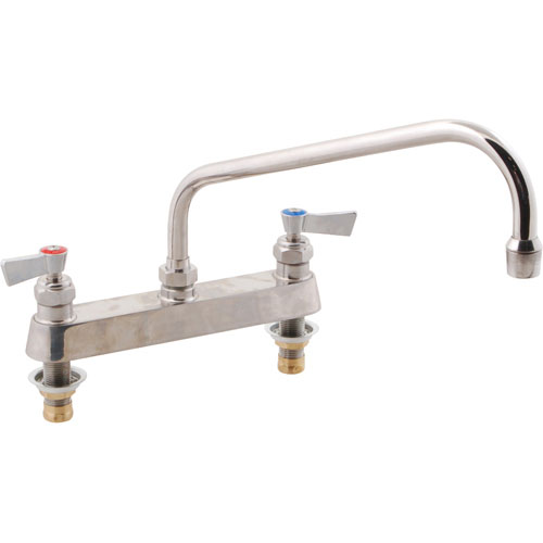 Fisher Manufacturing 57665 Deck Mount Faucet W/Spout 8"12"