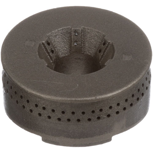 Montague R7 Cast Iron Burner Head 4" DIA 2-7/8" MT. CTRS, 1/4"-20 Threaded MT. Holes
