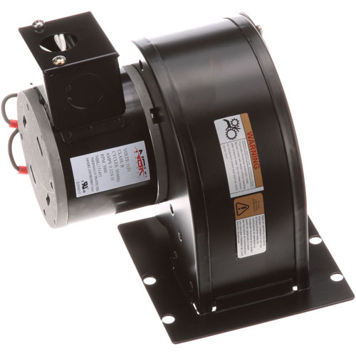 Southbend 1164076 Range Blower W/ Plate Flange 4-1/2" X 4-1/2" DIA CCW