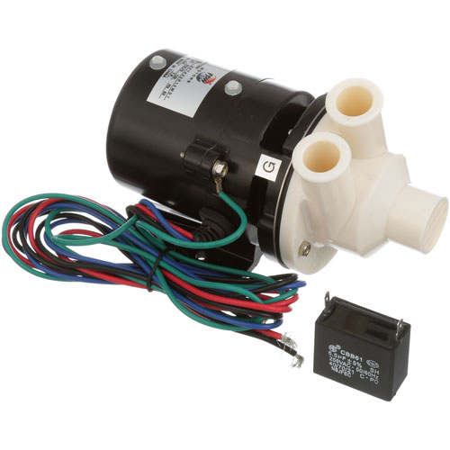 Hoshizaki 321444A01 Ice Machine Capacitor Motor & Pump Assembly