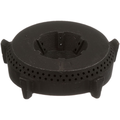 Hobart 14277 Cast Iron Burner Head 4-1/4" DIA, 4 Protrusions Around Head, 2" CTRS MT