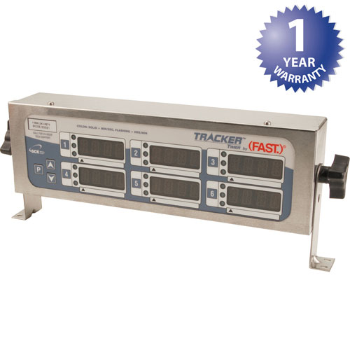 Fast TRACK2X3 Tracker Timer, 6 Channel,120V