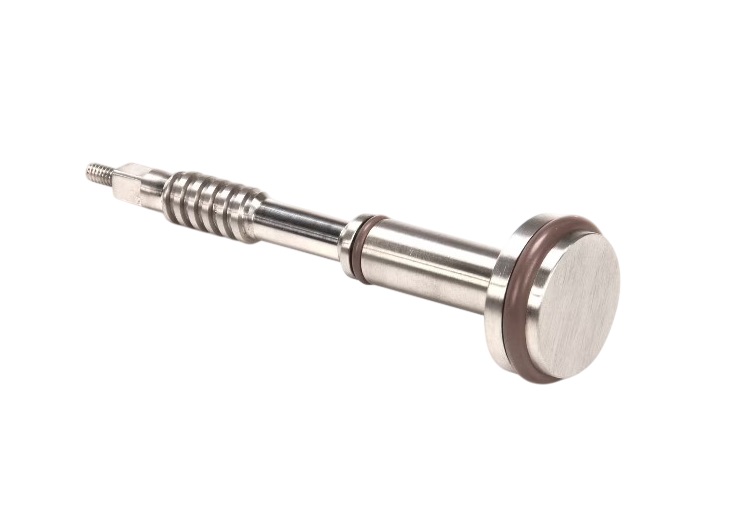 Market Forge 10-4967 Faucet Valve W/Phenolic Knob Round 1-1/2" Stem 10-24 Thread SS