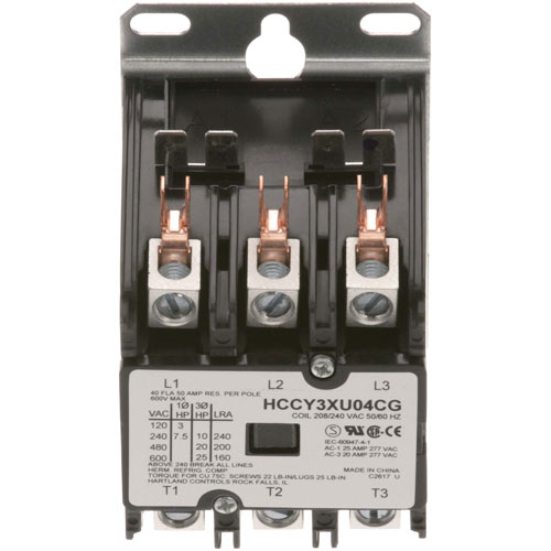 Legion 420083 Contactor 3-Pole 40/50A 208/240V