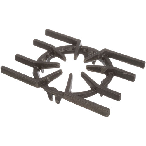 Jade Range TB321 Cast Iron Spider Grate 6-3/4" DIA, 9-7/8" X 6-7/8" SQ, 4 Notches, 8 Legs