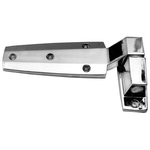 Component Hardware Group W60-1000 Reversible Cam Rise Lift Off Hinge Full Offset Polished Chrome 5-1/2" X 10" OD