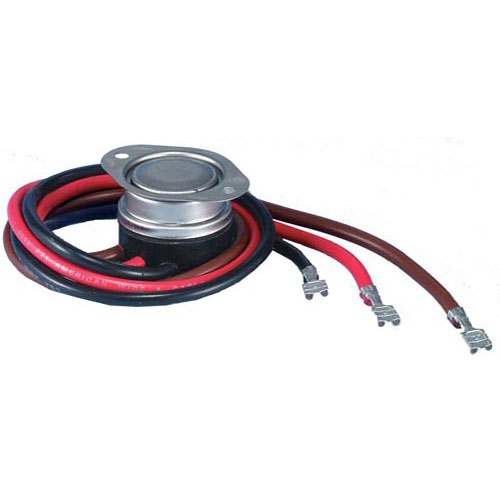 Bohn 5709L Refrigerator Defrost Thermostat 3 Wire Surface Mount Open 55&deg;F Close 35&deg;F 120/240V 25 Amp