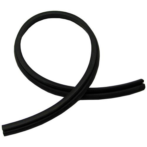 Hobart 00-851800-00017 Holding Cabinet Door Gasket Black Sponge Rubber 3/8" X 5/8"