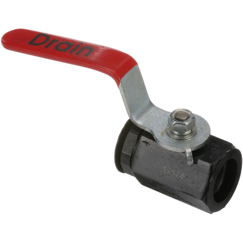 Frymaster FM8100379 Fryer Drain Valve W/Handle1-1/4"