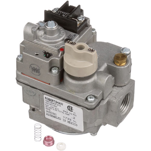 Hobart 410841-19 Dual Valve Gas Control W/Ignition 1/2" FPT 1/2" X 1/4" Bushing